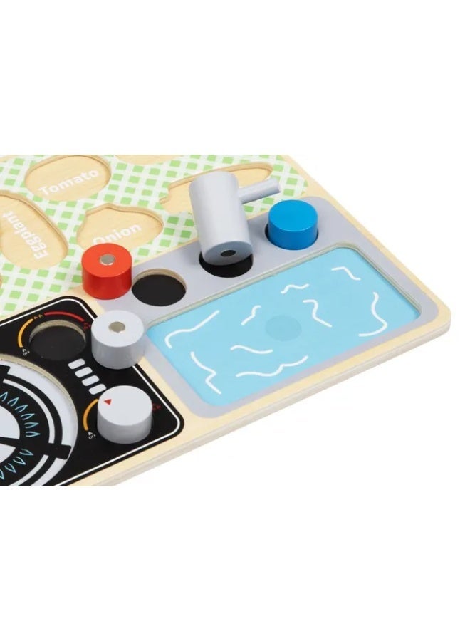 Tooky Toys Kitchen Play Set - 24 Pcs - Image 2